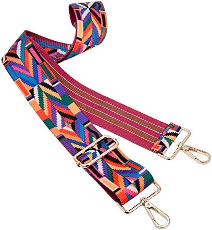 ZOOEASS Wide Shoulder Strap Adjustable Replacement Belt Crossbody Canvas Bag - Image 2