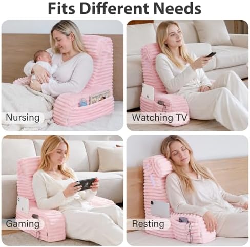 ENITYA 22" XL Back Pillow for Bed Sitting Up - Image 6