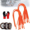 10/20/30/40PCS Universal Anti-Skid Snow Tire Chains, 2026 New Reusable by Unknown