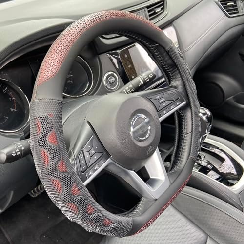 PINCTROT D Shaped 14 Inch Small Steering Wheel Cover Great Grip by PINCTROT