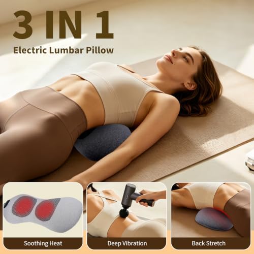 USB Electric Lumbar Support Pillow - Image 4