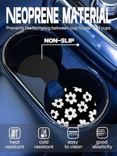 WOCOCN Car Coasters, Cup Holder Coasters - Image 2