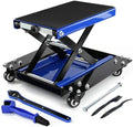 1100 lb Motorcycle Scissor Jack, 4.65"-15.55", Wrench & 3 Brushes by Unknown