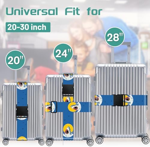 Slohif Luggage Straps for Suitcases Travel Belt Accessories Luggage Connector - Image 3