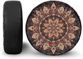 Spare Tire Cover PU Leather, Waterproof Dust-Proof Wheel Cover by YGFLPPV