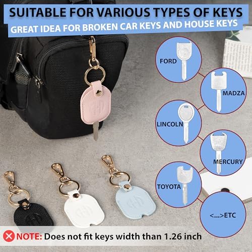 Leather Key Cover for Broken Car Key Loop Replacement - Image 5