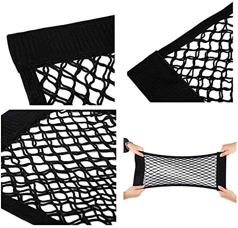 Universal Mesh Cargo Net Storage Net Wall Sticker Organizer Pouch Bag Storage - Image 4