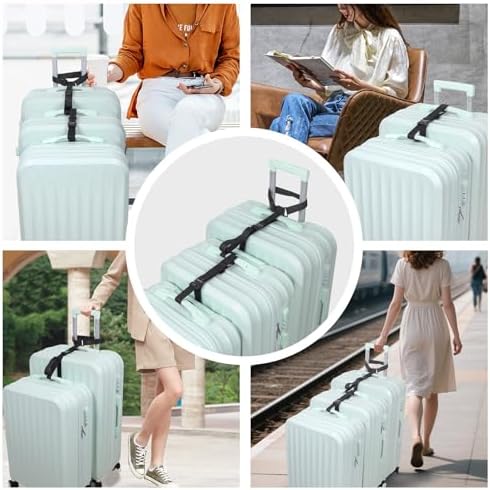 Vigorport Luggage Straps, Metal Luggage Connector Straps - Image 6