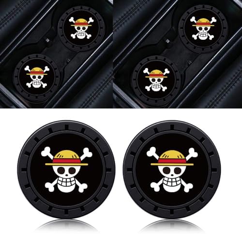 Cup Holder Insert Coaster for One Piece Anime Fans, Anti Slip Car Cup Coaster - Image 6