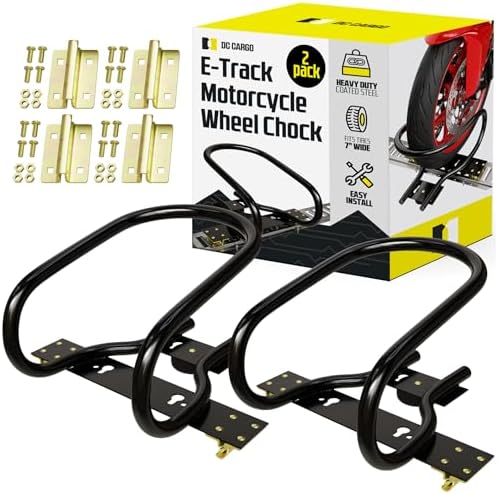 E-Track Upright Bike Tire Wedge by DCCargo