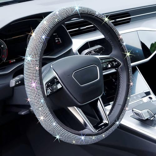 Bling Steering Wheel Cover, Rhinestone Steering Wheel Cover by Limsas