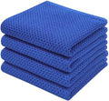 Homaxy 100% Cotton Waffle Weave Kitchen Dish Towels 4-Pack by Homaxy