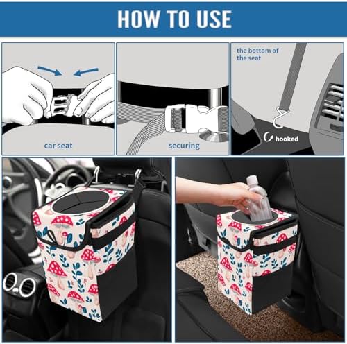 Car Trash Can – Multi-Purpose, Lightweight and Portable - Image 7