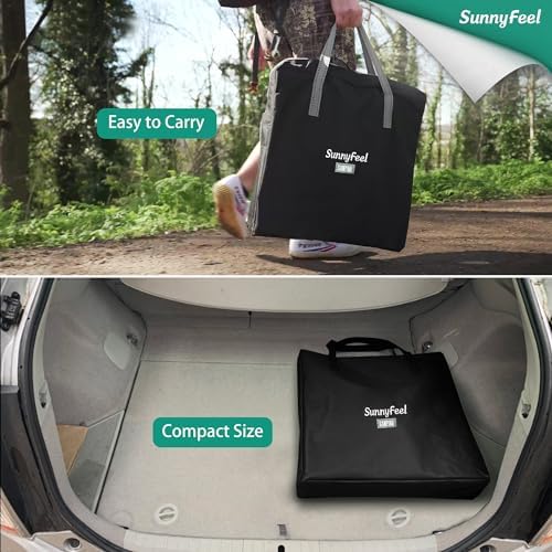 SUNNYFEEL Oversized Camping Chair Portable Directors Chairs - Image 6