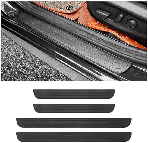 4PCS Car Door Sill Protector, Anti-Scratch Rubber Car Door Protector Edge Guards by Unknown
