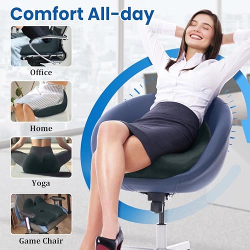 CushZone Extra Large Seat Cushion, Sciatica Support - Image 7