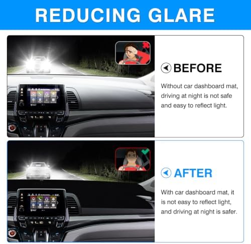 Autorder Dashboard Cover Mat for Honda Odyssey 2003-2026 Accessories Dash Cover - Image 4