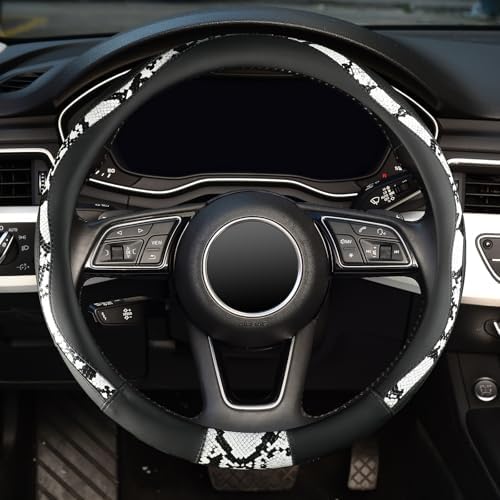 ZHOL Snake Skin Steering Wheel Cover - Image 2