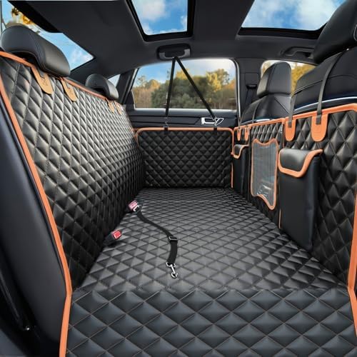 Back Seat Extender for Dogs, Dog Car Seat Cover for Back Seat by Unknown