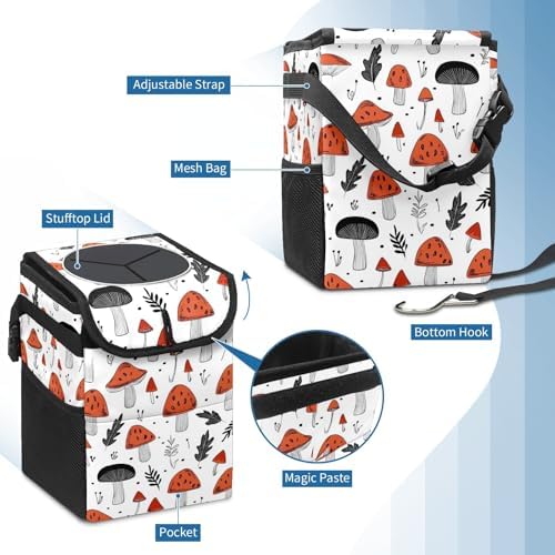 Car Trash Can – Multi-Purpose, Lightweight and Portable - Image 5