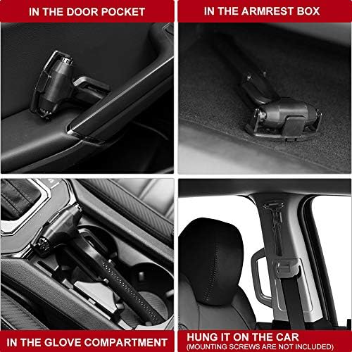 MOTORBUDDY 2-Pack Car Safety Hammer, 3-in-1 Auto Emergency Escape Hammer - Image 6