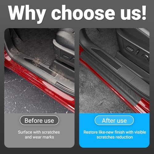 4PCS Door Sill Protector Compatible - Image 6