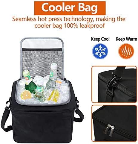AOPHY Car Trunk Organizer with Insulated Cooler Bag, Foldable & Waterproof - Image 5