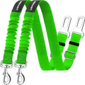 URPOWER 2 Pack Dog Seat Belt, Retractable Dog Car Harness Adjustable Pet Safety by URPOWER