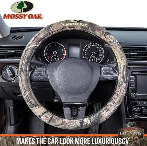 Mossy Oak Full Camo Steering Wheel Cover - Image 3