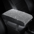 SEG Direct Diamond Car Center Console Cover, Memory Foam Armrest Cushion by SEGDirect