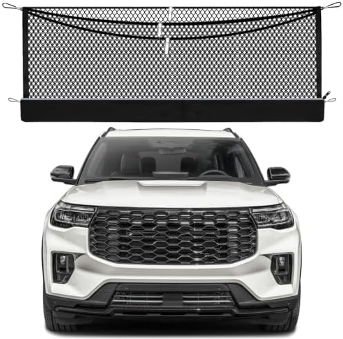 3-Layer Cargo Net for Ford Explorer 2020-2026, Zoned Storage by MakeLifeBetter