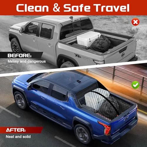 Truck Bed Cargo Net, High Elastic Cargo Net - Image 5