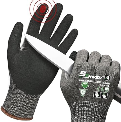 Schwer 12 Pairs ProGuard High Level Cut Resistant Work Gloves PR3326 by SCHWER