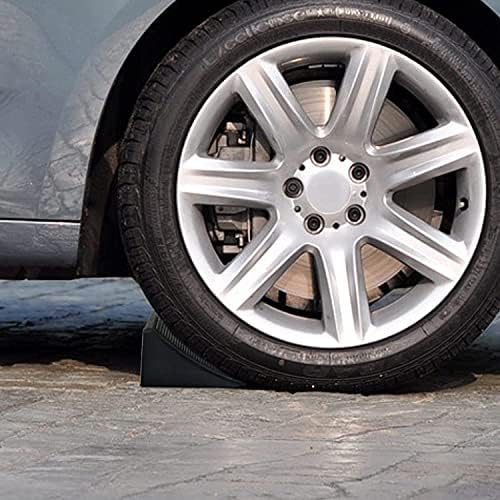 Fasmov 4 Pack Solid Rubber Heavy Duty Wheel Chock, Premium Chock - Image 5