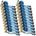 Mytee Products (20 Pack 2" x 30' Ratchet Tie-Down Straps by MyteeProducts