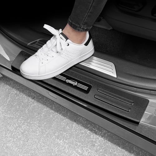 4PCS Door Sill Protector Compatible by Hugeek