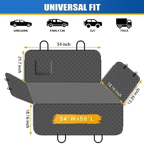 Dog Car Seat Cover for Back Seat - Image 2