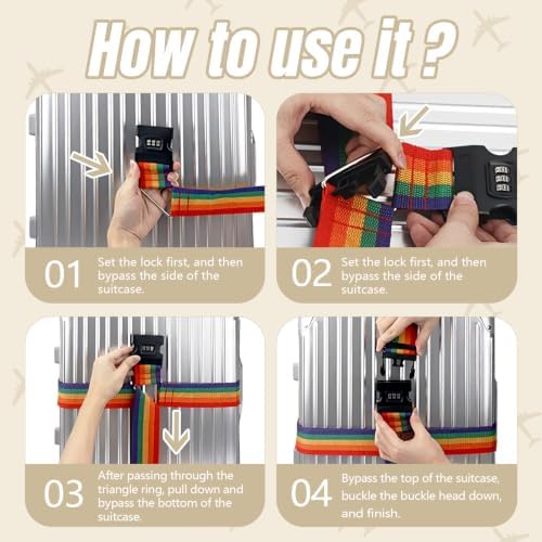 Luggage Straps for Suitcases - Image 5