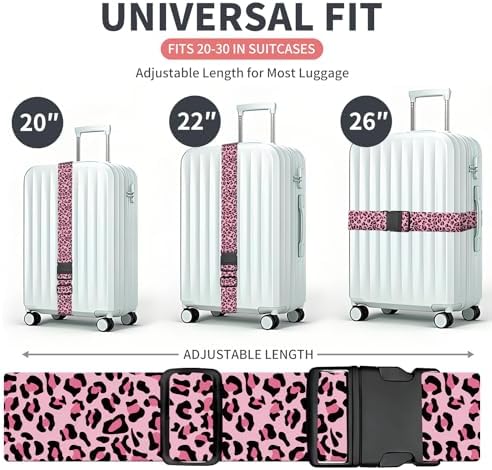 Luggage Strap for Suitcases Adjustable Travel Belt - Image 5