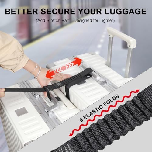 Luggage Straps, Stretchable Luggage Connector Straps - Image 2