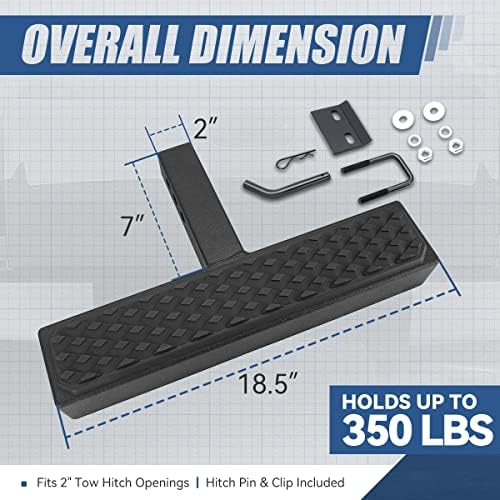 Auto Dynasty 18.5" Tow Hitch Step - Image 6