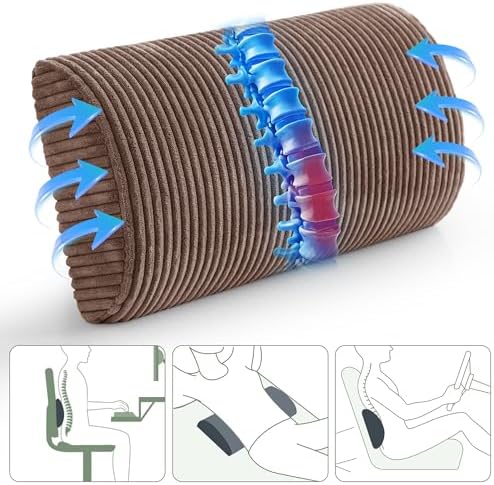 HIGOGOGO Lumbar Support Pillow for Recliner Chair/Accent Chair/Couch, Memory - Image 2
