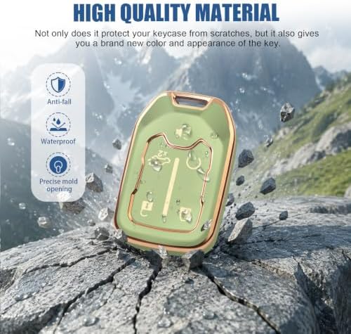 for GMC Key Fob Cover, 5 Buttons TPU Protection Case - Image 3