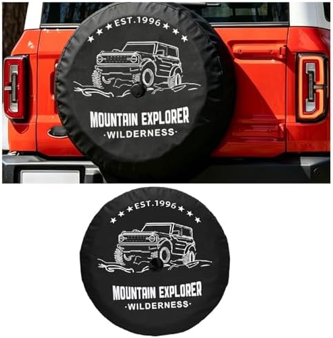 Spare Tire Covers for Ford Bronco 2021-2026, by moresound