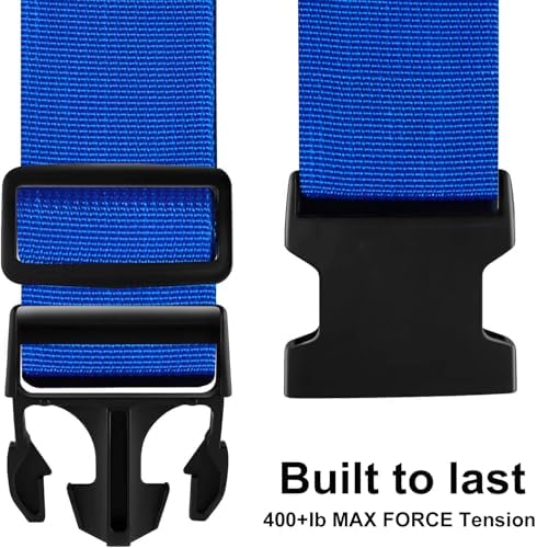 Luggage Straps for Suitcases TSA Approved-2 Pack Bright Personalized Luggage - Image 2