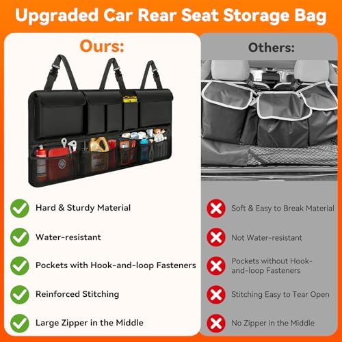 Trunk Organizer for SUV, Car Organizers and Backseat Hanging Storage - Image 5