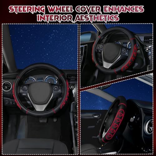 Ventilated Heart-Shaped Steering Wheel Cover - Image 6