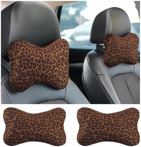 2PCS Car Headrest Pillow, Soft & Comfortable Car Neck Pillow by Unknown