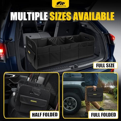 MIKKUPPA Car Trunk Organizer - 105L Foldable Car Storage - Image 5