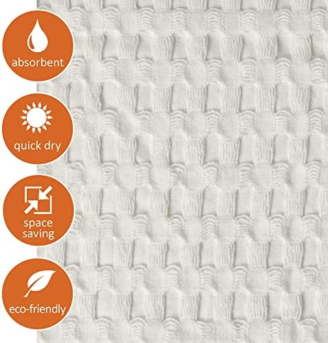 GILDEN TREE Waffle Towel Quick Dry Thin Exfoliating Washcloths - Image 5